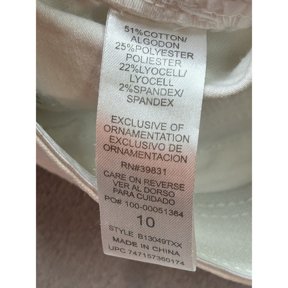 Democracy "Ab"technology NWT White Freedom Ankle Skimmer "Mold & Hold" Size 10 - Picture 9 of 14